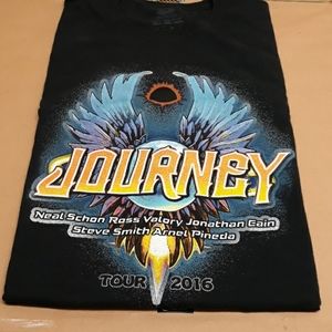 Journey Fruit of the Loom 2016 Tour Tshirt 2XL